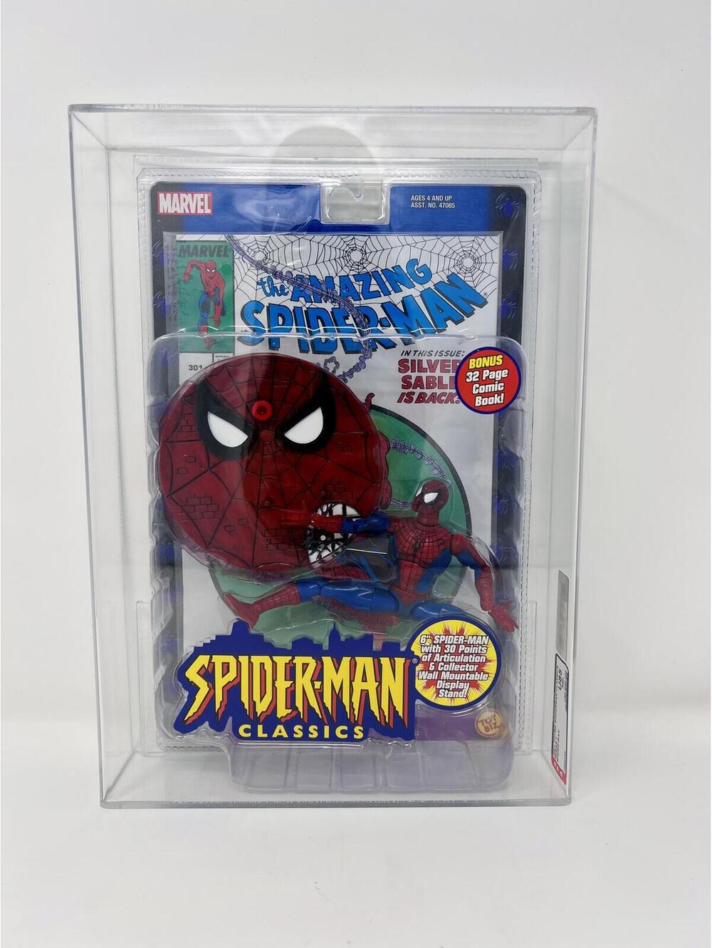 Spider-Man AFA 85 NM+ 2001 ToyBiz Classics